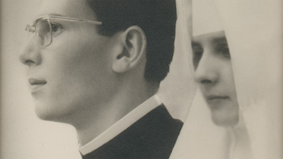Sister Ingrid and her brother Michael